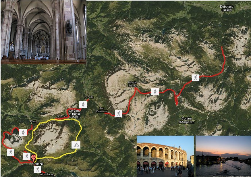 map of trip