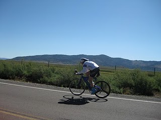 Sarah Time Trialing at State Championships in Sattley, CA